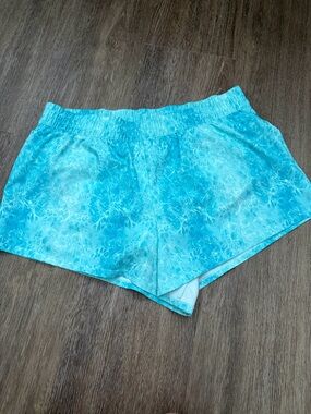 Victoria's Secret Aqua Turquoise Athletic Shorts